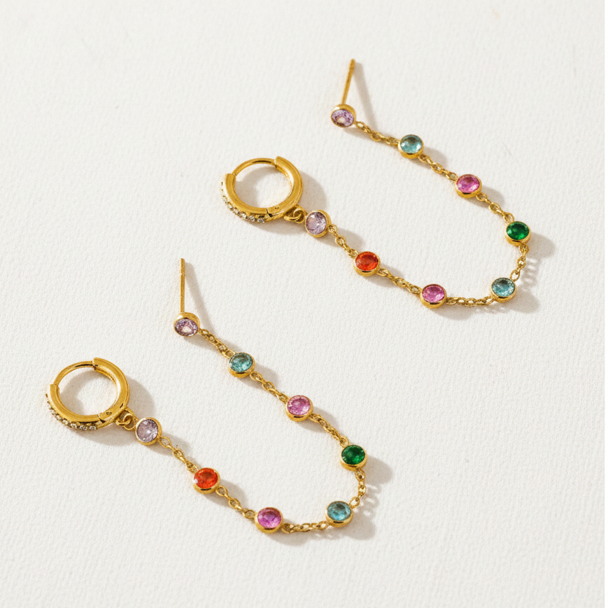 Delilah Pendant Earrings