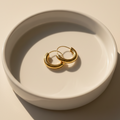 Isla Hoops – In Ceramic Dish