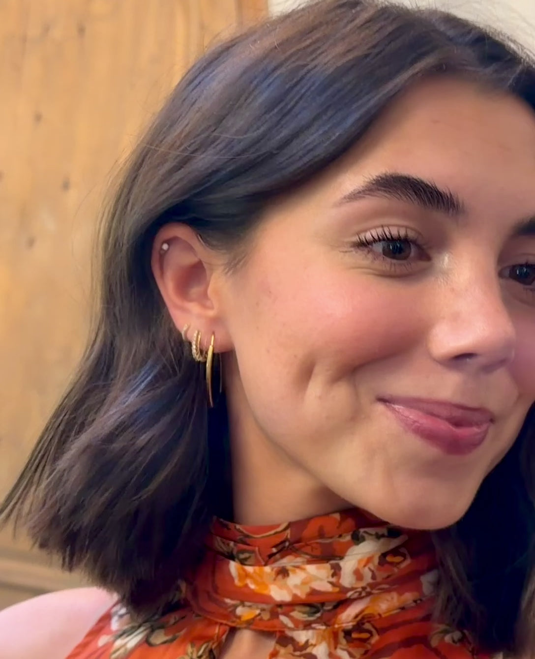 Mila Threader Earrings