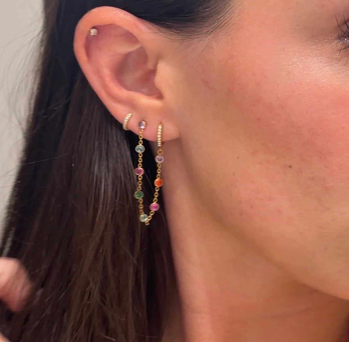 Delilah Pendant Earrings